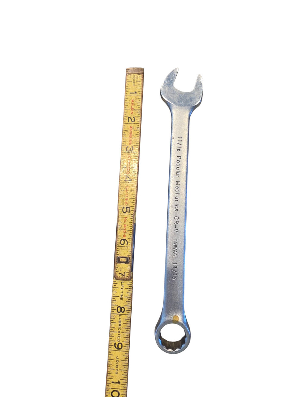 Vintage Popular Mechanics CR-V 11/16 Combination Wrench - Picture 4 of 4